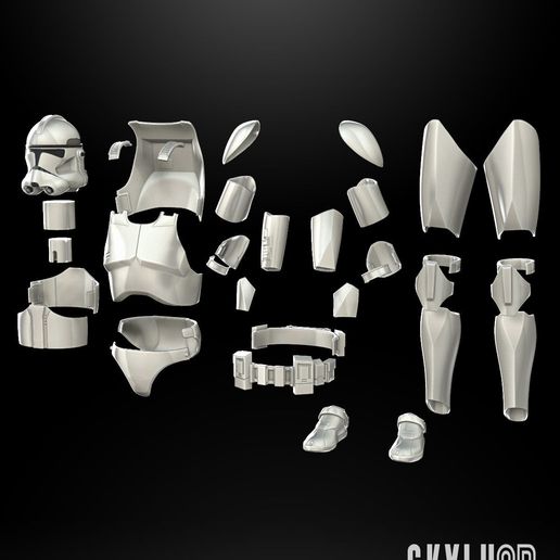 one6-scale-phase-2-clone-trooper-armor-3d-print-stl-files-3d-model-80b2f1ebfb.jpg One6 Scale Phase 2 Clone Trooper Armor 3d Print STL files 3D print model