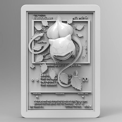 3d print pokemon card Mew - 3D Printed Pokemon Card Wall Hanger | Fan Art | Pokemon TCG