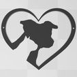 cat-dog-art.jpg Cat and Dog wall art heart