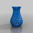WeirdVaseGFA.png Free STL file Weird Twisty Vase・3D printable object to download