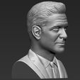 9.jpg George Clooney bust 3D printing ready stl obj formats