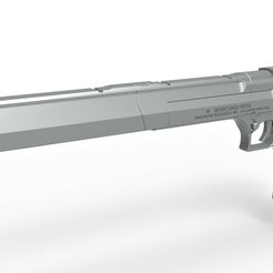 1.jpg 3D file Long barrel Desert Eagle Pistol of Peacemaker from the movie Suicide Squad 2021・Design to download and 3D print