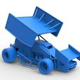 68.jpg Diecast Pavement Winged Sprint car Scale 1:25
