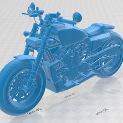 Harley-Davidson-Sportster-S-2021-1.jpg 3D file Harley Davidson Sportster S 2021 Printable Motorbike・3D print model to download