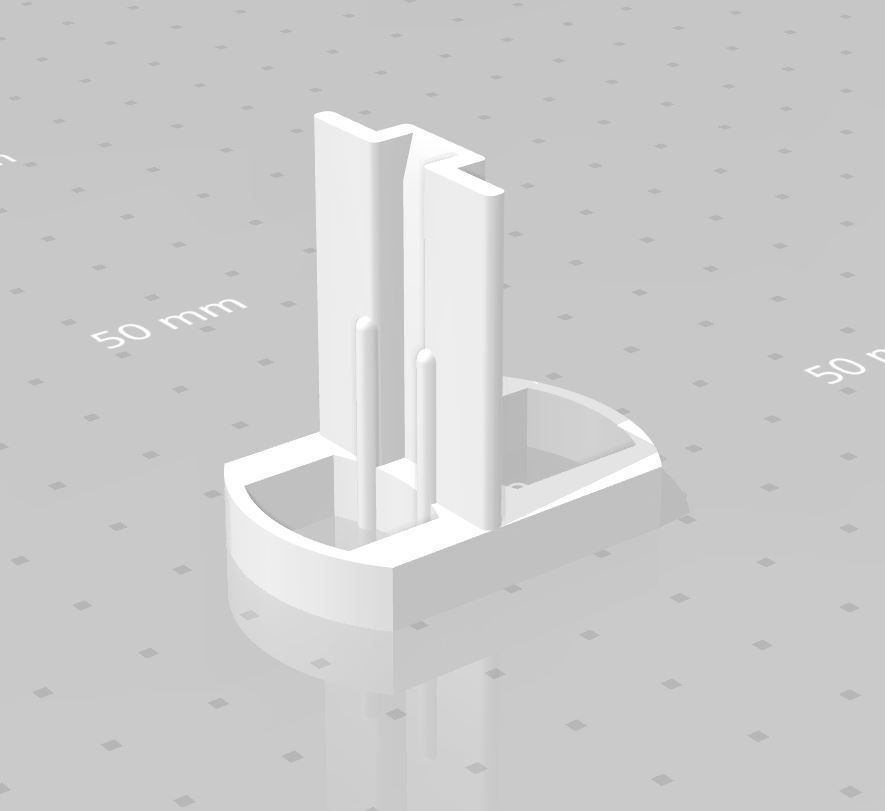 Download STL file Cupboard rail guide • 3D printable object ・ Cults
