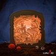 LUKe'» 3D Halloween Light Art