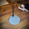 IMG_7540.jpg TMNT Sewer Cover for 1/4 scale figure stand Great for NECA 16" Turtles