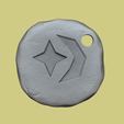 cosmic kc 1.png Runa Cósmica - Runescape - Chaveiro STL