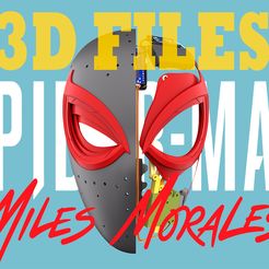 pREVIY.jpg PROJECT MILES MORALES PS5 Maske mit vier Linsen für den 3D-Druck