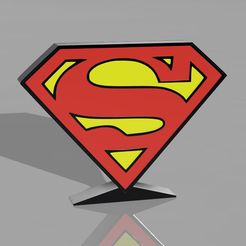 Capture.jpg Fichier STL lampe superman・Modèle à télécharger et à imprimer en 3D, alainmagis
