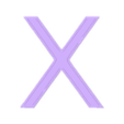 letter_x2.stl XBOX-Controller-Halter