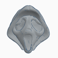 scream.png Scream Ghostface air plant holder