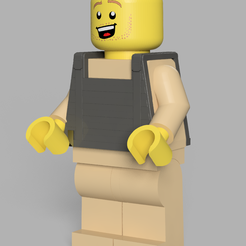 vest.png STL file MEGAFIG Military Vest・Design to download and 3D print
