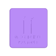 base_sign_kartoner.stl carteles daneses para papeleras