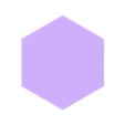 Base.Plate.stl Hexagon World Map