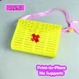 1.jpg STL file 3D Purse Hand Bag Print in Place・3D printer design to download, 3Toy
