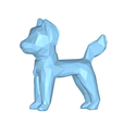 model.png Dog Low Poly No.6