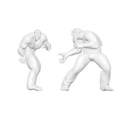 IMG_5572_Original.jpeg Fichier STL Alex de Street Fighter fichier STL pour impression 3D. 1 pièce complète !・Modèle imprimable en 3D à télécharger