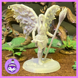 Fey-Shadow-Huntress-Printed.png Elf Sorcerer Woman