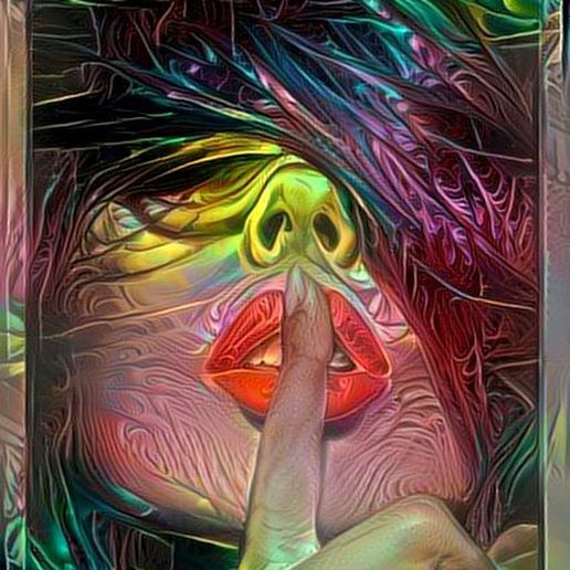 Shhhhh shush girl 3D model