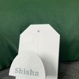 S1.jpeg Shisha Schlauch Halter | Shisha tube holder (Wallmounted)