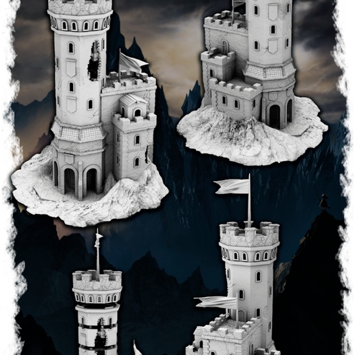 6258c2f09d50c1489de8eb812f75b645_original.png Medieval Castles -  mountaintop observation castle
