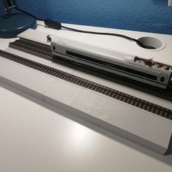 IMG_20231119_155823.jpg H0 Module de station de chemin de fer pour PIKO A Rails