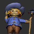 Scarecrow.d.jpg Scarecrow art toy, art, toy, sculpture, wizard, doll, crow, game, for children, figurine, character, 3d model, gift, fan art, popular, work, fairy-tale character.