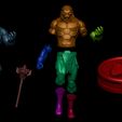 partes.jpg INVINCIBLE Pack - BATTLE BEAST, ATOM EVE and MARK - Statues