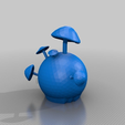 973707d1a888b489fe31b302a37b8229.png Mushroom Sphere - print with glow in the dark UV Filament