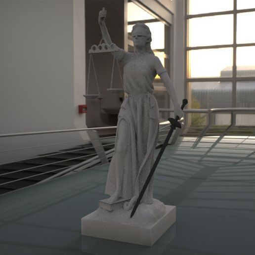1.jpg Download file justice woman • 3D printer design, saeedpeyda