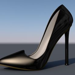 Pigalle_V4.jpg Free 3D file Woman Shoe - Pigalle V4.2 Update! - Higher Heels・Model to download and 3D print