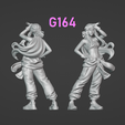 164.png GIRL (164) - SCALE 164 - 3D PRINT MODEL