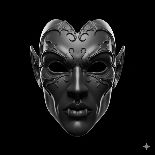 melting face mask STL, werewolf mask STL, adjustable strap mask STL, custom fit mask STL, mask collectible STL, theater mask STL, printable mask, knight mask STL, witch mask STL, adult size mask STL, combat mask STL, stylized mask STL, mask wall decor STL