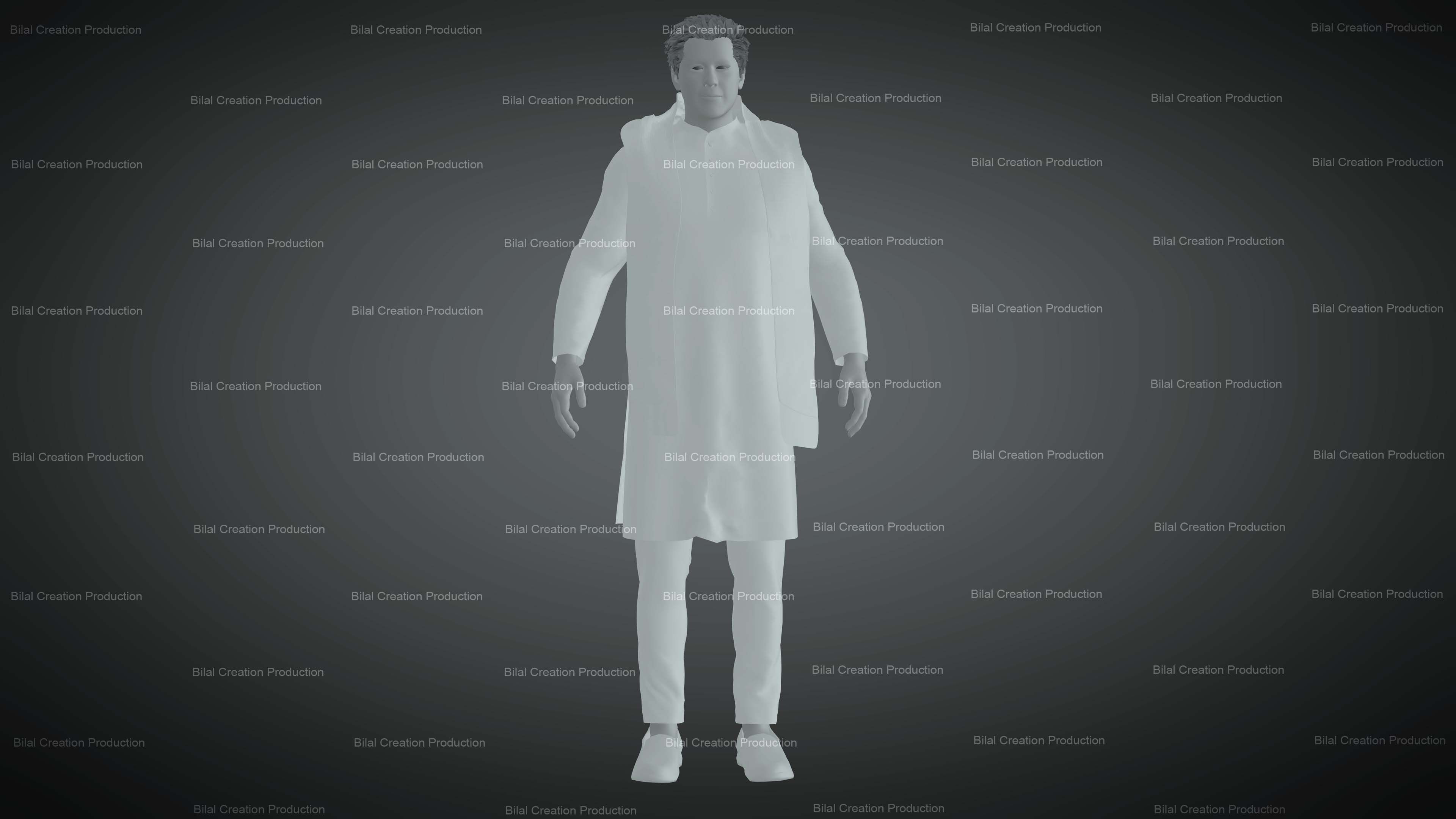 12.jpg DXF file Imran Khan Realistic Character・3D print design to download, bilalcreation
