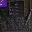 232.png 🗡️ Kunai – 3D Printed Ninja Throwing Knife