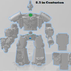 Centurion-Complete.png Fichier STL gratuit McFarlane 8.5" Centurion avec Articulation・Plan pour impression 3D à télécharger