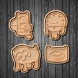 poster 1.jpg Adventure time cookie cutter set of 7