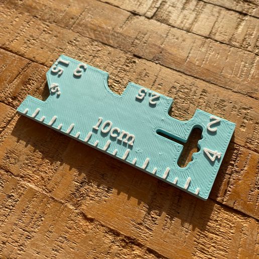 🪡 Hem style sewing seam ruler/gauge #3・ STL File for 3D printing and ...