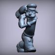 popeye-sailor-3d-model-55216a959f.jpg Popeye marinero Modelo de impresión 3D
