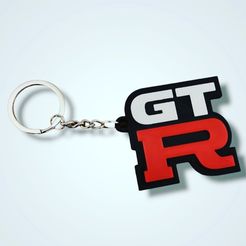 1671799648031.jpg Fichier STL Porte-clés Nissan GTR・Modèle à télécharger et à imprimer en 3D