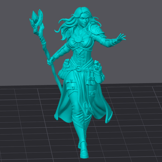 Female Sorcerer - DnD