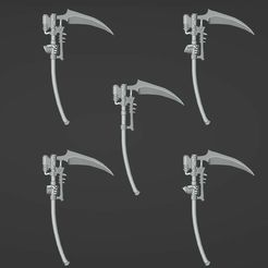 PowerScytheGen2-Grouped.jpg STL file Power Scythe Gen.2・3D printer model to download