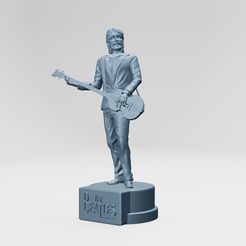 1.jpg 3D file Paul McCartney, The beatles, rooftop concert・3D printing template to download