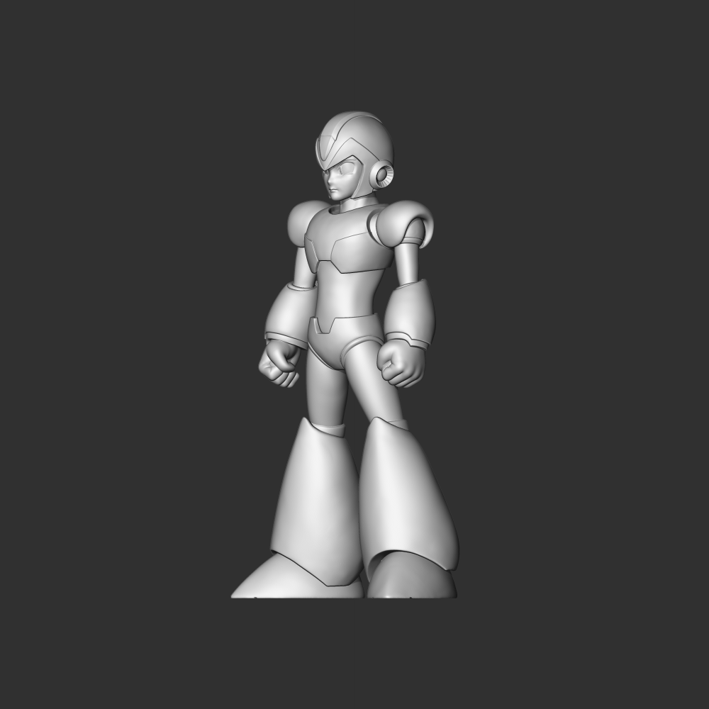 3d File Mega Man X Fan Art 3d Print Model・3d Printer Model To Download・cults