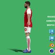 Jorghinho_7.jpg 3D Rigged Jorginho Arsenal 2024