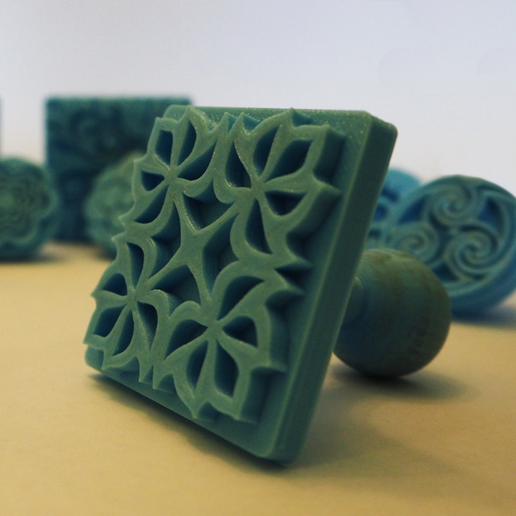 More Designs for C3xor's Interchangable Stamp System 3D model