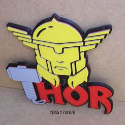 thor-martillo-marvel-vengadores-vikingo-cartel-letrero.jpg Fichier STL Thor, Viking, Marvel, Avengers, Poster, Panneau. Panneau, Logo, 3dPrinting, Panneau, Logo, 3dPrinting・Modèle à télécharger et à imprimer en 3D