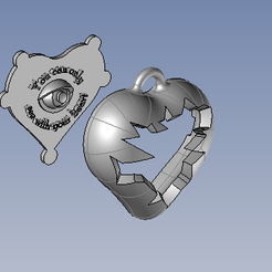 9v1p5.png Fichier STL Pendentif pour collier・Idée pour impression 3D à télécharger