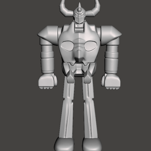 FAN ART GAIKING SHOGUN WARRIORS RETRO 3D model